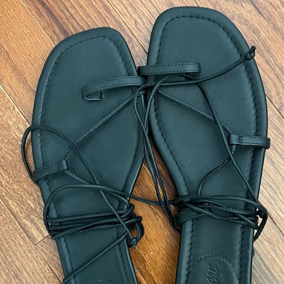 J. Crew Shoes - J.Crew Lace Up Sandals (Size 10)
